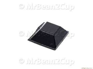 Picture of Gaggia Cubika Plus/Saeco Aroma/Gaggia Titanium Square Self Adhesive Foot 5019 Black