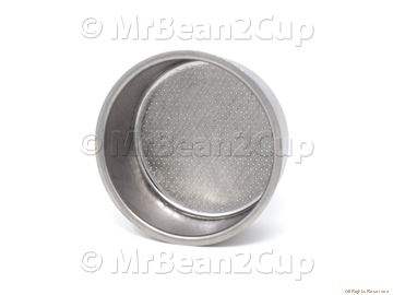 Picture of Gaggia 2 Cup Filter Basket 54.5x25 W/O.Not. Hole D=48 (Gaggia Carezza Deluxe)