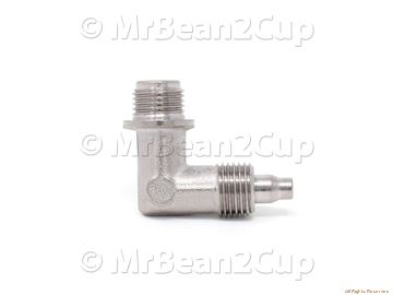 Picture of Gaggia Classic Brass Elbow Connector 1/8 Gas M10