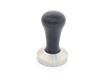 Picture of Stainless Steel Tamper Base with Black Wooden Handle (complete) 58.4 mm
