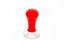 Picture of Stainless Steel Tamper Base with Red Wooden Handle (complete) 58mm
