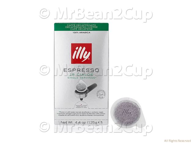 Picture of Illy Classic E.S.E. Pods Medium Roast Decaffeinated - 18 servings