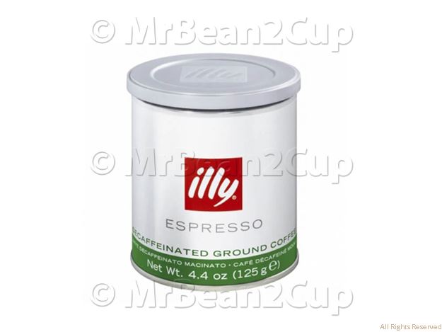 Picture of Illy Ground Espresso Decaffeinated Coffee 125g