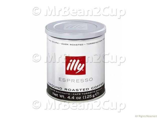 Picture of Illy Ground Espresso Dark Roast Coffee 125g