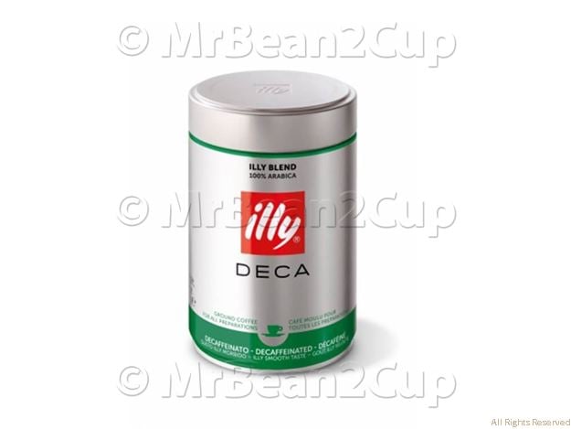 Picture of Illy Ground Espresso Decaffeinated Coffee 250g
