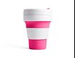 Stojo Collapsible Pocket Cup Pink Main Colour