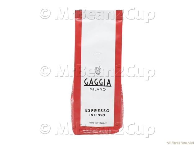 Picture of Gaggia Intenso Pre Ground Coffee Beans 250g Bag NEW BLEND
