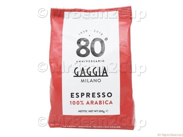Picture of Gaggia 100% Arabica Whole Coffee Beans 500g NEW BLEND