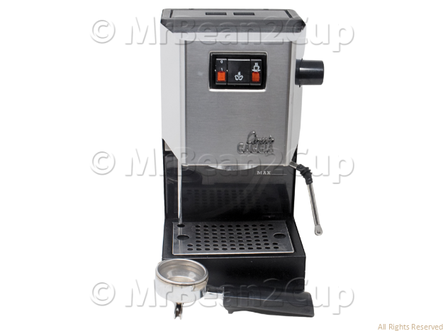 Picture of Refurbished-Rebuilt Gaggia Classic with Brass  Boiler and Rancilio Pro Steam Wand
