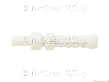 Gaggia White Connector Fast Lock-Silicone Tube