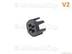 Picture of Gaggia Saeco Black Water Container Valve Insert P0049 V2