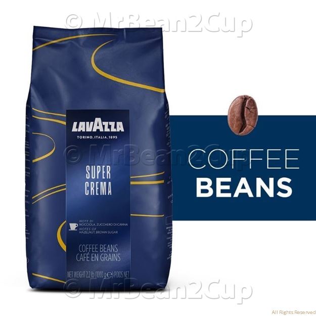 Picture of Lavazza Super Crema Coffee Beans - 1kg