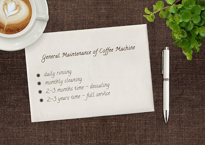 Coffee Machine General Maintenance