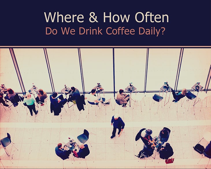 Where and How often do we drink coffee